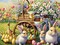 Bunnies & Friends Easter Jigsaw Puzzle 500 Pieces - Large Piece Spring Puzzles, Precision Cut, Vivid Colors, Family Activity, Perfect 500 Piece for Easter & Spring - Vermont Christmas Company